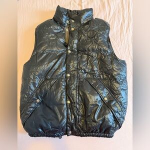 Vintage Polo Ralph Lauren Black Down Filled Puffer Vest